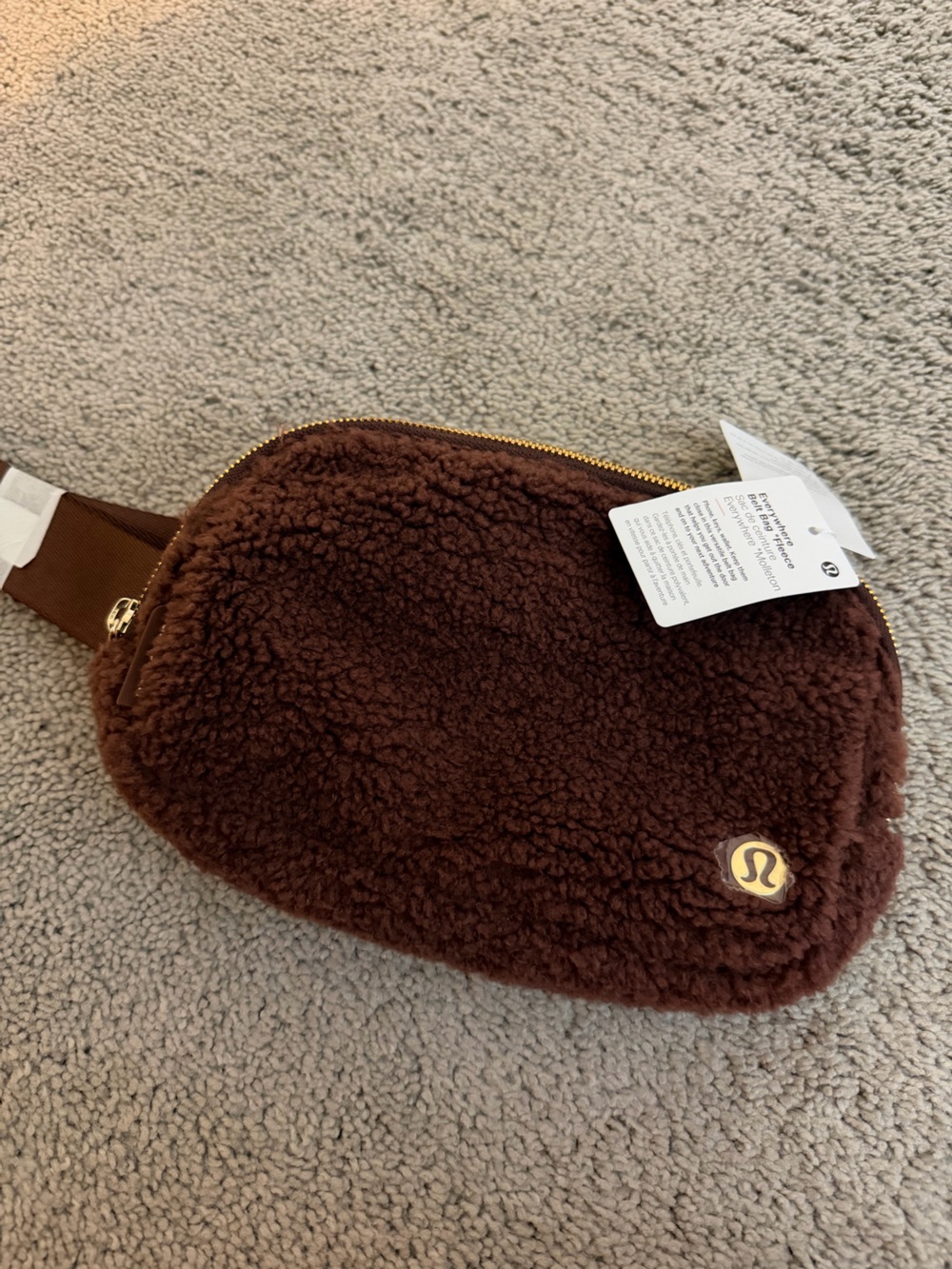 Lululemon Brown Sherpa Sling Bag